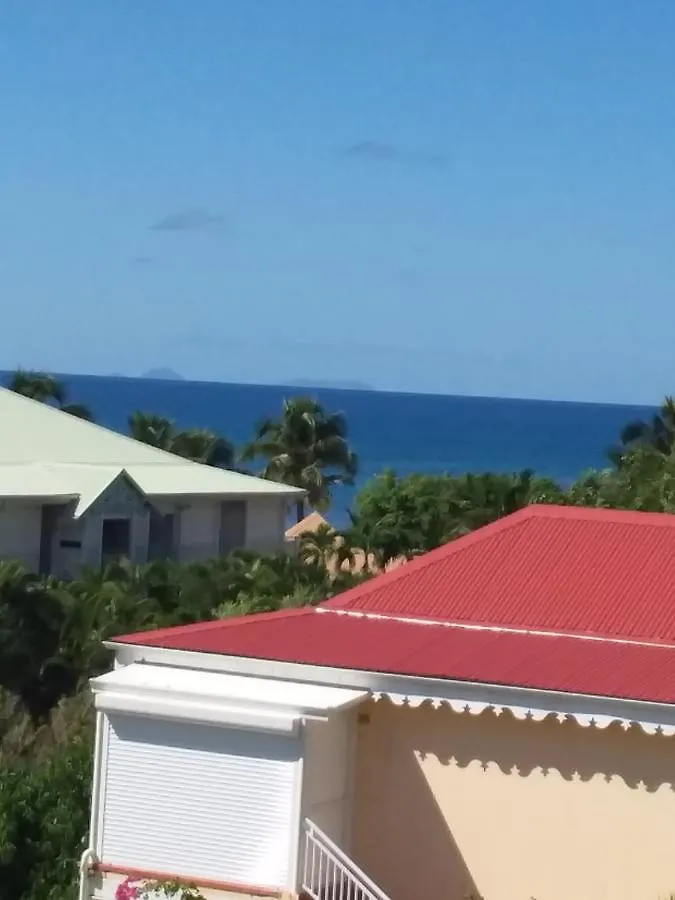 Apartment Studio Vue Mer Haut De Villa Anse Des Rochers Saint-Francois