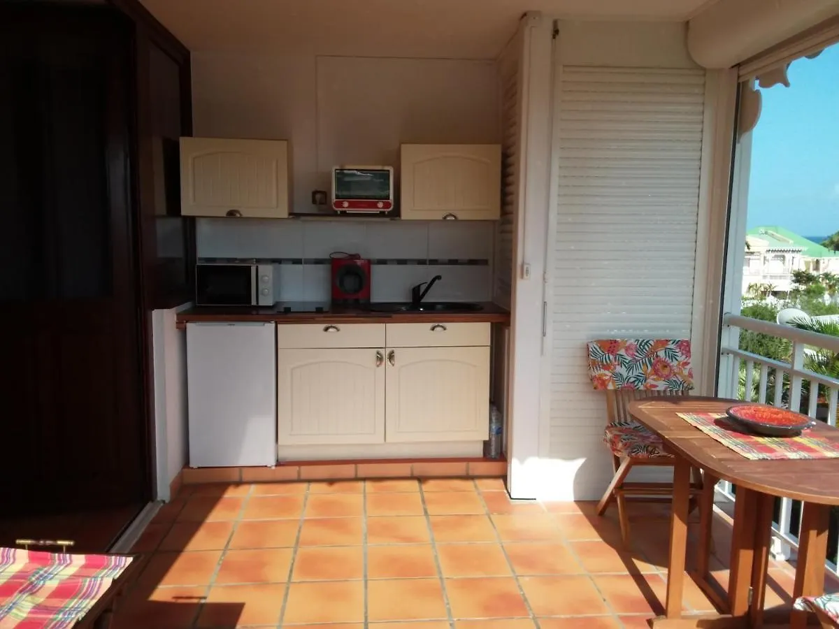 Studio Vue Mer Haut De Villa Anse Des Rochers Saint-Francois