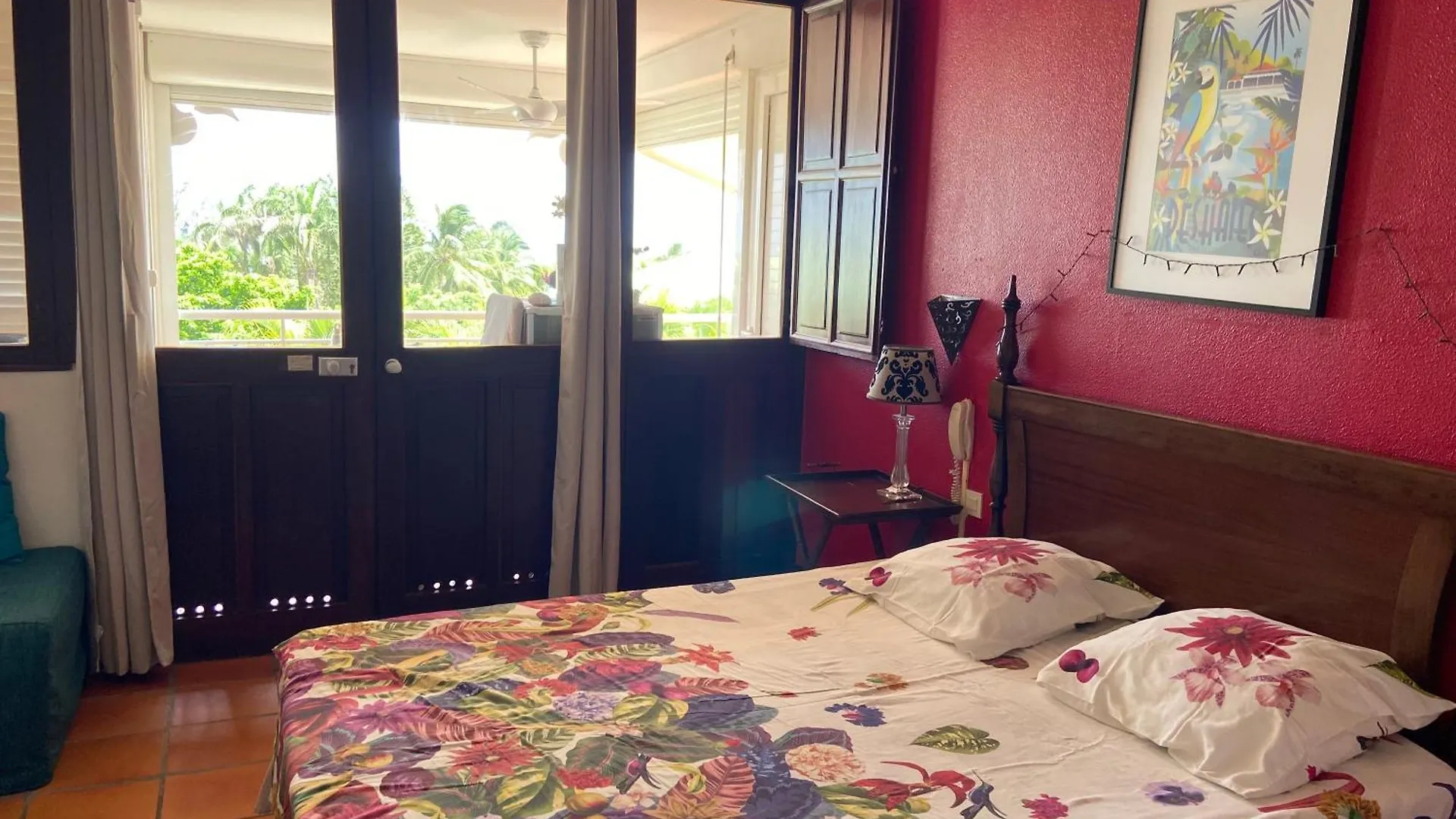 Studio Vue Mer Haut De Villa Anse Des Rochers Saint-Francois