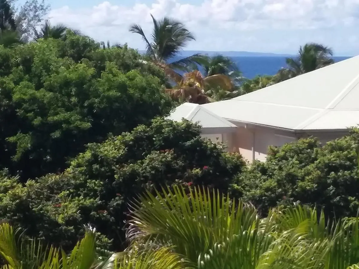 Apartment Studio Vue Mer Haut De Villa Anse Des Rochers Saint-Francois